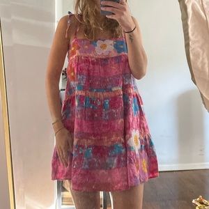 Urban Outfitters Mini Floral Dress